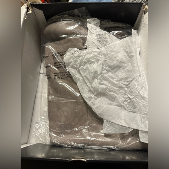 Torrid Corset Back Over-The-Knee Boot (WW) Grey - Picture 7 of 9